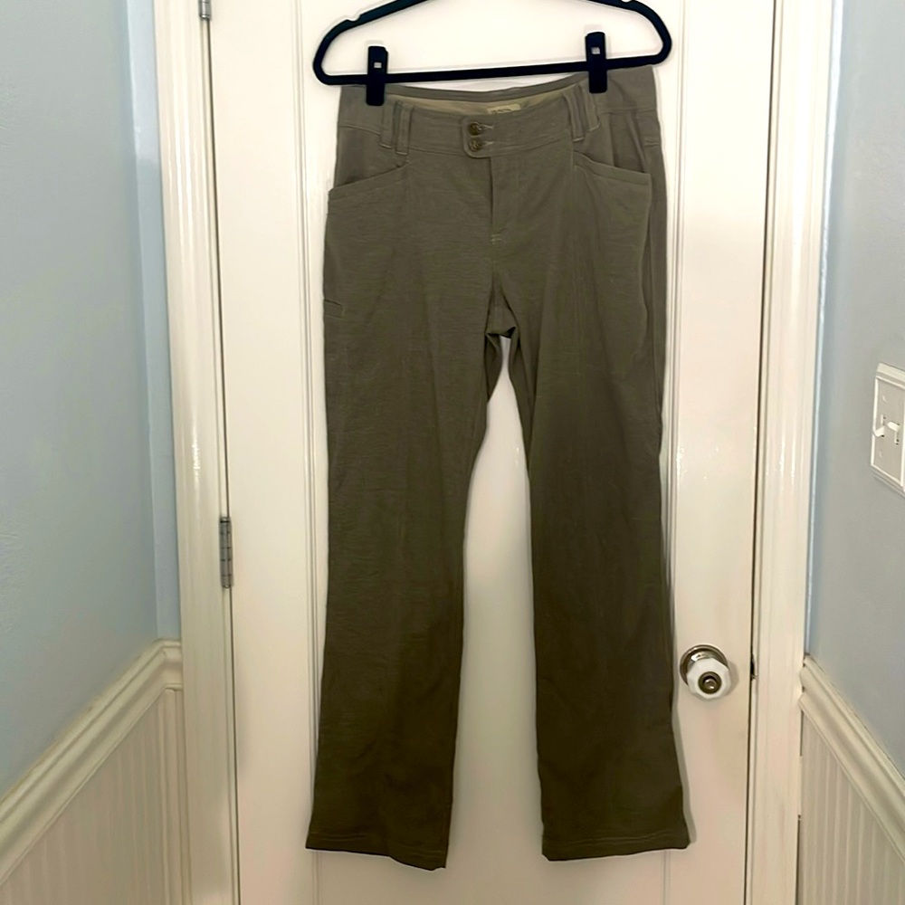 Grayish, brown outdoor pants